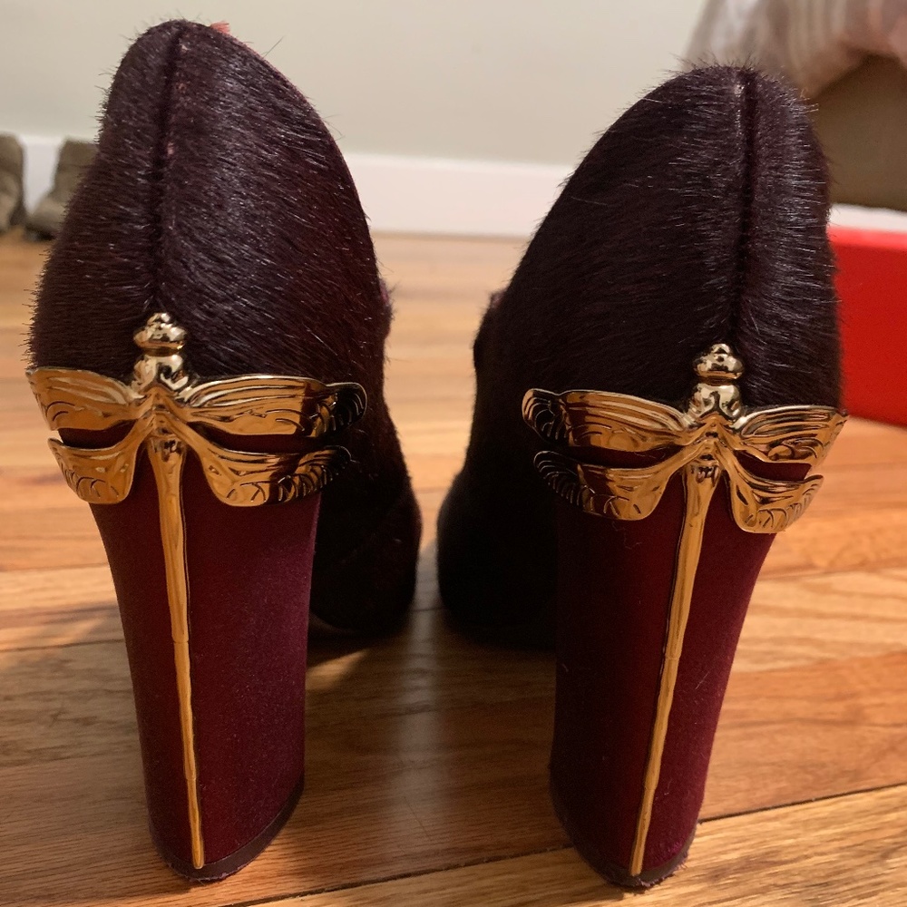 Tory Burch Ponyhair Dragonfly Pump